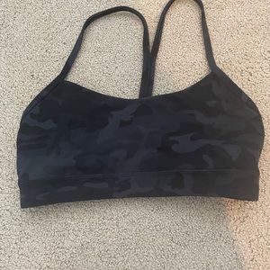 Camo sports bra